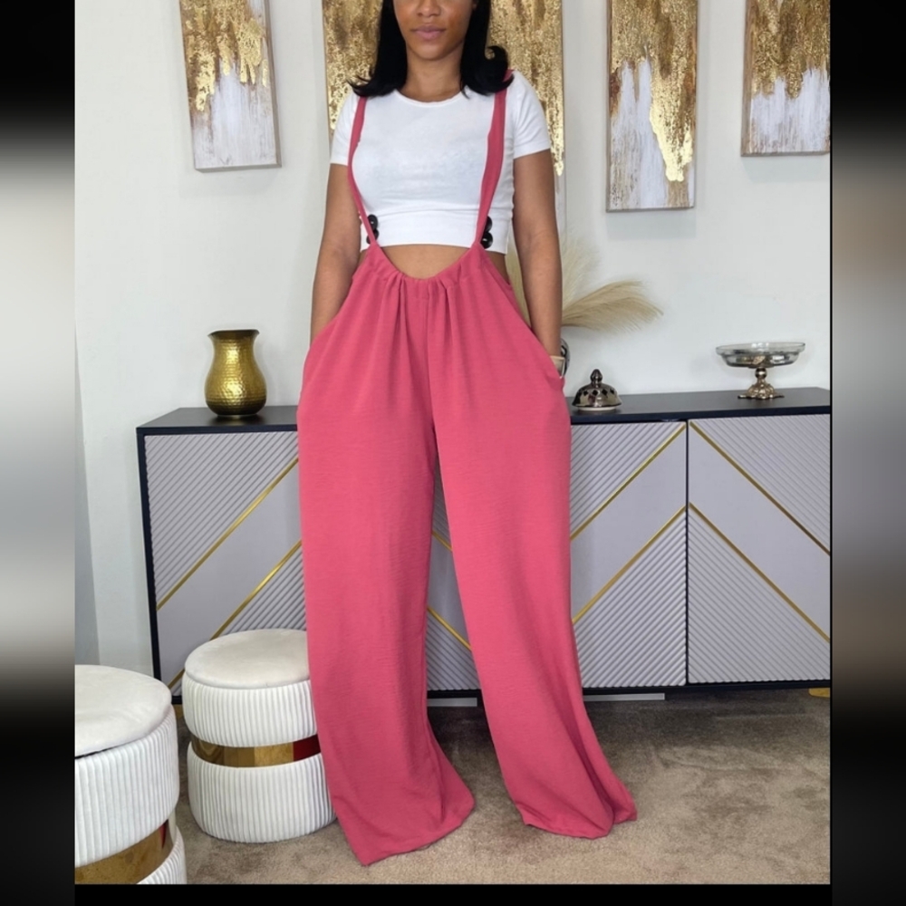 Women's Pink Jumpsuit